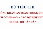 8 Tiêu chí để phòng khám đảm bảo an toàn phòng chống dịch bệnh Covid-19 