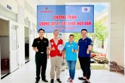 Bệnh viện Hùng Vương đồng hành cùng chương trình “Cảnh sát biển với ngư dân” tại Trà Vinh