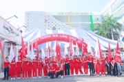 Bệnh viện Hùng Vương được ban chỉ đạo quốc gia vận động hiến máu tình nguyện biểu dương và tặng biểu trưng trong ngày khai mạc "Hành trình đỏ lần thứ XI" năm 2023 