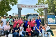 Bệnh viện Hùng Vương tham gia chương trình Tháng Ba biên giới tại tỉnh Bình Phước