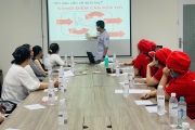 Bệnh viện Hùng Vương tổ chức chương trình tập huấn chuyên đề dành cho nhân viên vệ sinh và giám sát vệ sinh