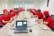 Bệnh viện Hùng Vương tổ chức tập huấn chuyên đề dành cho nhân viên Công ty vệ sinh