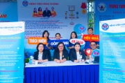Bệnh viện Hùng Vương tuyển dụng các bác sĩ trẻ từ ngày hội việc làm ngành y tế Thành phố năm 2024