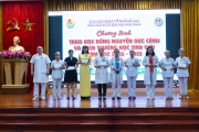 Chương trình “Trao học bổng Nguyển Đức Cảnh và khen thưởng học sinh giỏi năm 2022-2023”