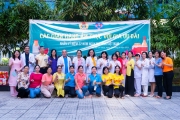 Gian hàng ẩm thực với giá ưu đãi tại bệnh viện Hùng Vương