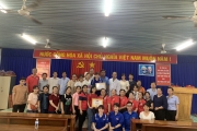 Khám bệnh cấp thuốc miễn phí và tặng quà cho người cao tuổi, người có hoàn cảnh khó khăn tại Xã Hòa Khánh Tây