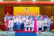 Lễ công bố quyết định bổ nhiệm lại chức vụ Phó Giám đốc Bệnh viện Hùng Vương