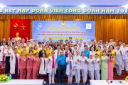 Lễ phát động tháng Công nhân – Tháng An toàn vệ sinh lao động – Lễ kết nạp Công đoàn viên mới năm 2023