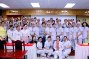 Lớp tập huấn "Thực hiện 5S trong an toàn cấp cứu người bệnh" tại bệnh viện Hùng Vương